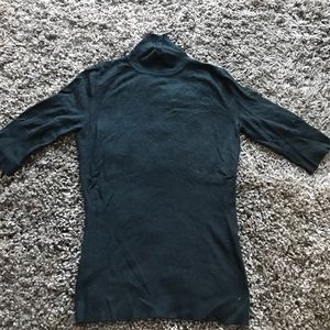 Key hole back sweater